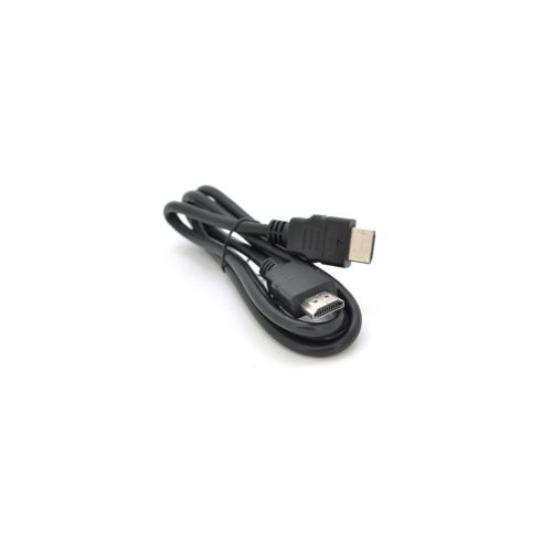 Кабель мультимедійний HDMI M to HDMI M 1.0m V1.4 black Merlion (YT-HDMI(M)/(M)HSP-1m)