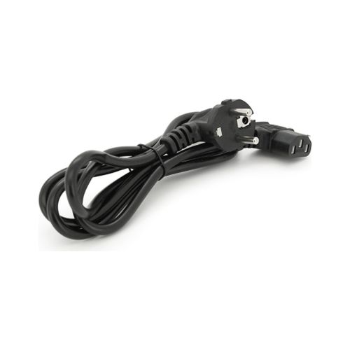 Кабель живлення C13 1.5m 0.75mm2 90° corner Voltronic (PC-186A CEE7/7-C13-CCA15)