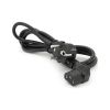 Кабель живлення C13 1.5m 0.75mm2 90° corner Voltronic (PC-186A CEE7/7-C13-CCA15) - Зображення 1