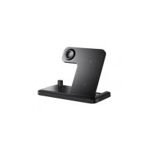 Зарядное устройство Essager 4-in-1 wireless charger 15W foldable desktop black (EWXZM-JC01-Z)