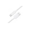 Дата кабель USB 2.0 AM to USB-C 1.2m 3A white Acefast (6974316284260) - Зображення 1