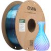 Пластик для 3D-принтера eSUN PLA Clear Rainbow 1,75mm 1kg PURPLE BLUE CYAN (PLA-CLRB175RB-ZUCY1P1) - Изображение 3