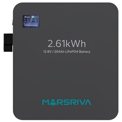 Батарея LiFePo4 Marsriva 12.8V 204Ah 2.61kWh (MR-LFP12-200-WMD)