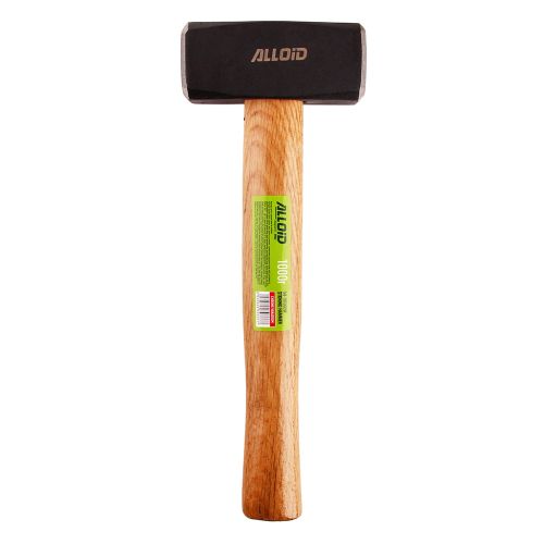Кувалда Alloid ручка з деревини, 1000г (SH-101000W)