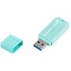 USB флеш накопичувач Goodram 128GB UME3 Care Green USB 3.2 (UME3-1280CRR11) - Зображення 1