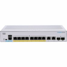 Комутатор мережевий Cisco CBS350-8P-E-2G-EU