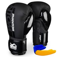 Боксерские перчатки Phantom APEX Speed Black 10oz (PHBG2024-10)
