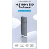 Кишеня зовнішня Vention SSD M.2 (NVME) M-key USB Type-C 3.2 gray (KPGH0) - Зображення 3