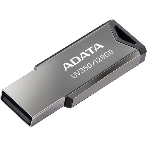 USB флеш накопитель ADATA 128GB UV350 Metallic USB 3.1 (AUV350-128G-RBK)