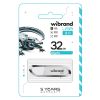 USB флеш накопичувач Wibrand 32GB Aligator White USB 2.0 (WI2.0/AL32U7W) - Зображення 1