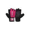 Перчатки для фитнеса RDX W1 Half Pink S (WGA-W1HP-S) - Изображение 1