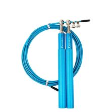 Скакалка 4yourhealth швидкісна Jump Rope Premium металева на підшипниках Блакитна (SALE_4YH_0200_Blue)