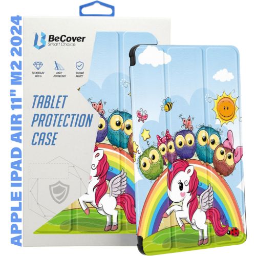 Чехол для планшета BeCover Smart Case Apple iPad Air 11 M2 2024 Friends Unicorn (711603)