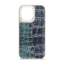 Чехол для мобильного телефона Harder Glamorous Croco Apple iPhone 15 Pro Max Grey Green (ARM76765)