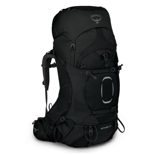 Рюкзак туристичний Osprey Aether 65 black - S/M - чорний (009.2404)