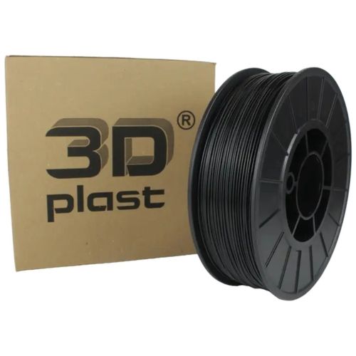 Пластик для 3D-принтера 3Dplast PETG 1.75мм, 0.85кг, black (3DPTG17508BLK)