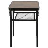 Туристичний стіл Bo-Camp Garland 60x45 cm Black/Wood look (1404195) (DAS303266) - Зображення 3