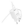 Зарядний пристрій HOCO C148A Charm USB-C PD30W + cable USB-C to Lightning White (6942007630313) - Зображення 3