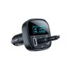 Зарядное устройство Acefast B5 Car Charger 2xUSB-C + 1xUSB-A 101W OLED smart display Metal Black (6974316281436) - Изображение 2