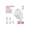Зарядний пристрій EMOS V01G20 USB-C PD20W GaN (V01G20) - Зображення 2