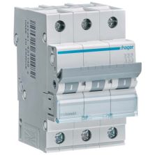Автоматический выключатель Hager 3-п. C 25A (6kA) 3M (A) (MCN325)