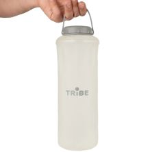 Бутылка для воды Tribe Soft Bottle 1,5 л TPU м'яка crystal-white (T-FE-0024-crystal-white) Бутылка для воды Tribe Soft Bottle 1,5 л TPU м'яка crystal-white (T-FE-0024-crystal-white)