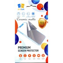 Стекло защитное Drobak Matte Ceramics Anty Spy Apple iPhone 17 Pro Max (333365)