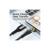 Дата кабель USB 2.0 AM to USB-C 2.0m 7A black Essager (EXCT-XJA01-P) - Зображення 3