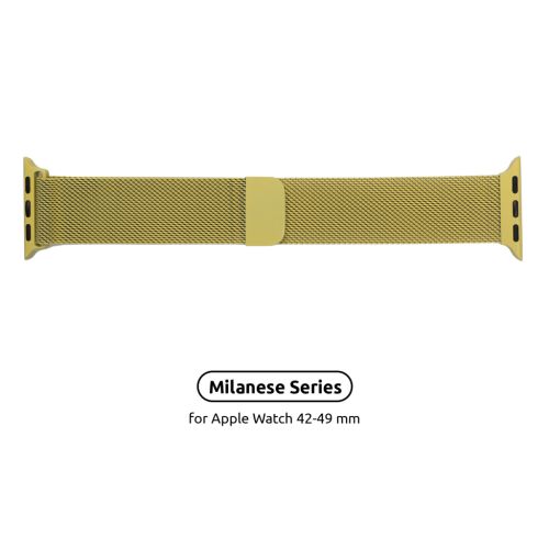 Ремешок для смарт-часов Armorstandart Milanese Loop для Apple Watch 49/46/45/44/42 (Series 1-3) Yellow (ARM55261)