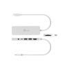 Концентратор J5create USB-C 6-in-1 2xUSB 3.2 + USB-C PD + HDMI 4K + SD/TF + 3.5mm white (JCD373EW-N) - Изображение 2