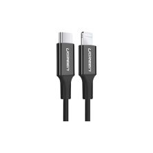 Дата кабель USB-C to Lightning 2.0m 3A US171 black UGREEN (60752)