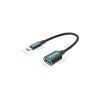 Переходник OTG USB 3.1 AF to USB-C 0.15m black VENTION (CCVBB) - Изображение 1