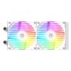 Система жидкостного охлаждения ID-Cooling FX240 LCD WHITE - Изображение 2