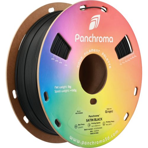 Пластик для 3D-принтера Polymaker PLA PANCHROMA SATIN 1,75mm 1kg BLACK (CA05011)