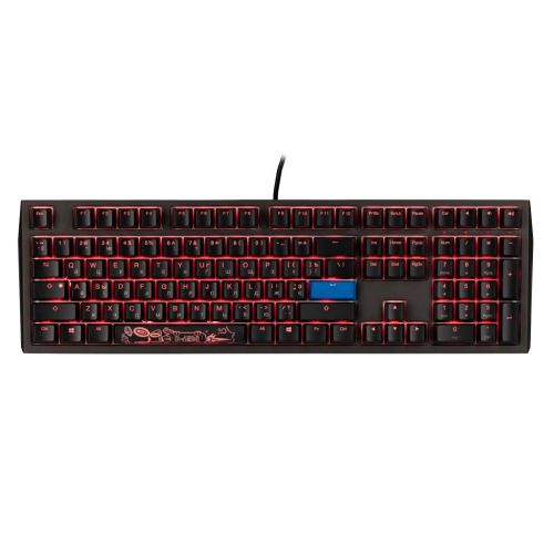 Клавіатура Ducky Shine 7 Cherry Red RGB LED Black (DKSH1808ST-RURALAAT2)