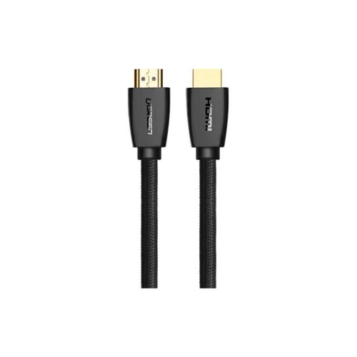 Кабель мультимедийный HDMI to HDMI 1.0m HD118 Nylon Braid (Black) Ugreen (40408)
