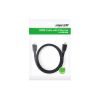 Кабель мультимедийный HDMI to HDMI 1.0m HD118 Nylon Braid (Black) Ugreen (40408) - Изображение 3