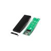 Карман внешний Maiwo M.2 SSD (NGFF) SATA USB3.1 GEN2 Type-C al. (K16NC black) - Изображение 2