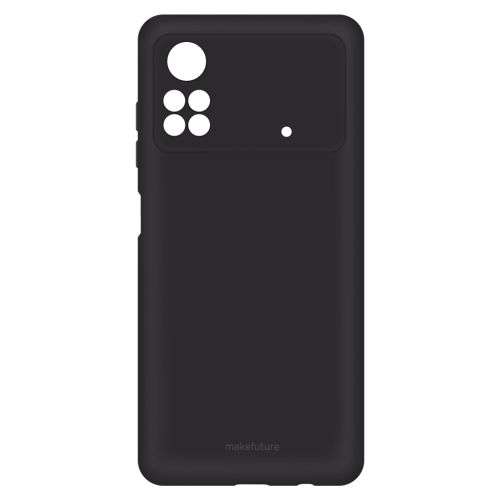 Чехол для мобильного телефона MakeFuture Xiaomi Poco M4 Pro 4G Skin (Matte TPU) Black (MCS-XPM4P4GBK)