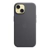 Чохол до мобільного телефона Apple iPhone 15 FineWoven Case with MagSafe Black (MT393ZM/A) - Зображення 2