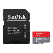 Карта пам'яті SanDisk 128GB microSD class 10 UHS-I Ultra (SDSQUAB-128G-GN6MA)
