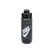 Пляшка для води Nike TR Renew Recharge Chug Bottle 24 OZ сірий, чорний, білий 709 мл N.100.7637.041.24 (887791762436)