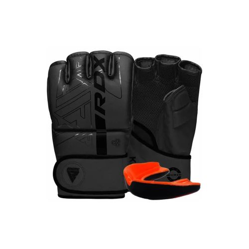 Рукавички для MMA RDX F6 Kara Matte Black M (GGR-F6MB-M)