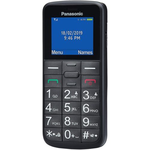 Мобільний телефон Panasonic KX-TU110 Black (KX-TU110EXB)