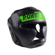 Боксерський шолом PowerPlay 3048 Чорно-Зелений XL (PP_3048_XL_Bl/Green)