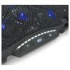 Подставка для ноутбука IceCoorel 10-17, 15*60mm 2500 RPM, TYPE-C+USB, 400x305x39mm, Black (K12) - Изображение 3