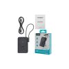 Батарея універсальна Choetech Magnetic Wireless 10000mAh 20W, PD, Qi-15W, USB-C In/Out, build-in cabel, Black (B735-CCBK) - Зображення 2