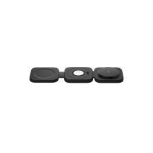 Зарядное устройство Belkin 3in1 Travel Pad Wireless Qi2 15W Black (WIZ024HQBK)