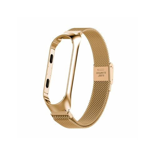 Ремешок для фитнес браслета BeCover Metal для Xiaomi Mi Smart Band 8 Gold (709359)