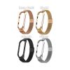 Ремешок для фитнес браслета BeCover Metal для Xiaomi Mi Smart Band 8 Gold (709359) - Изображение 2